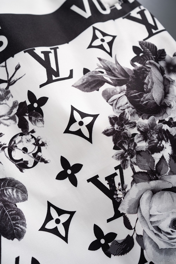 ブランドハーフパンツ素材ディテール